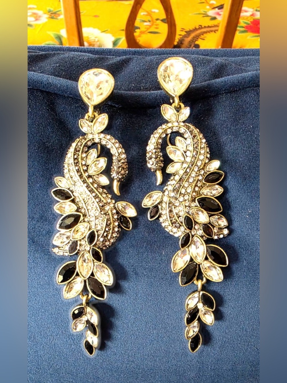 Heidi Daus Swan in Love Earrings